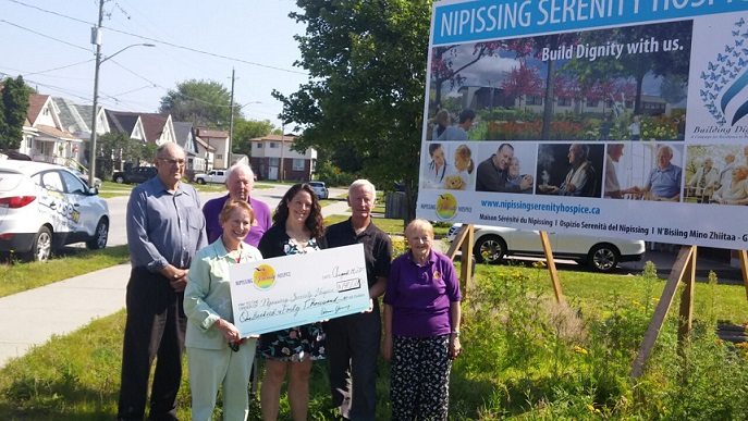 McKerrow fund makes sizable donation to Nipissing Serenity Hospice