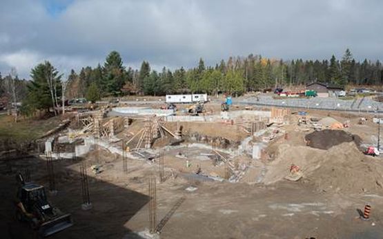 Unique project under construction at Canadore College