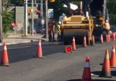 Road rehabilitation on Lees Road and Wallace Road