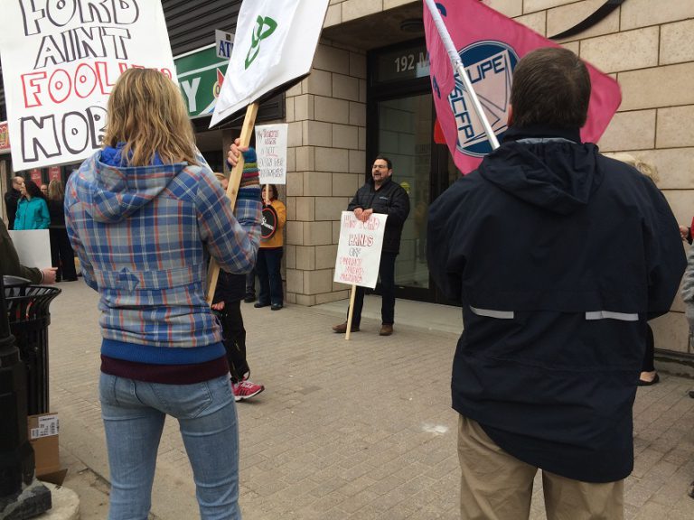 Labour activists to ‘send PC government a message’ at Main Street rally