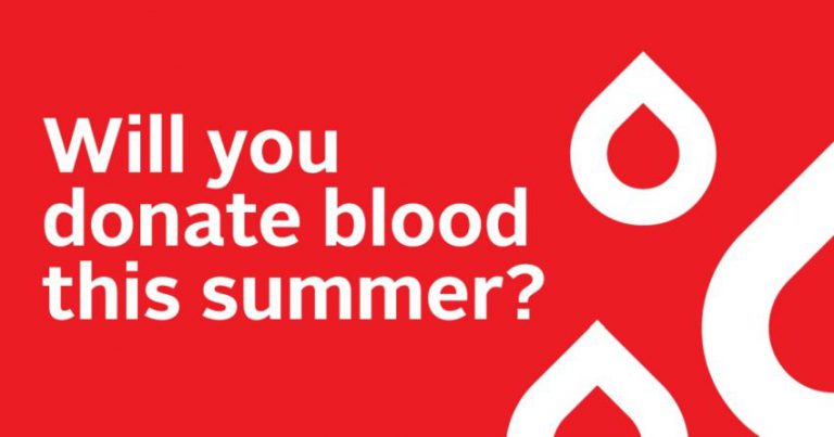 ‘Starve the mosquitoes — donate blood instead’