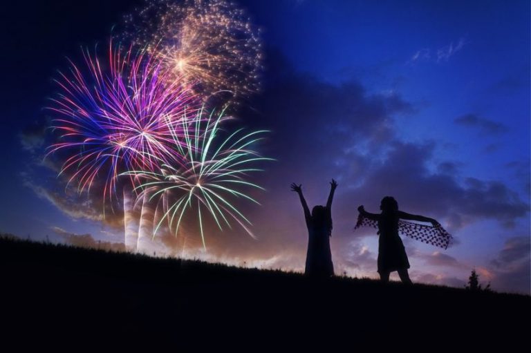 Better late than never for Callander’s fabulous fireworks