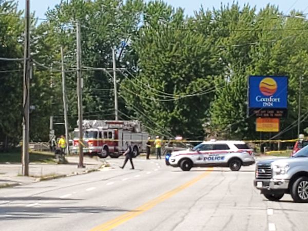 West Ferris residents without power as collision topples pole