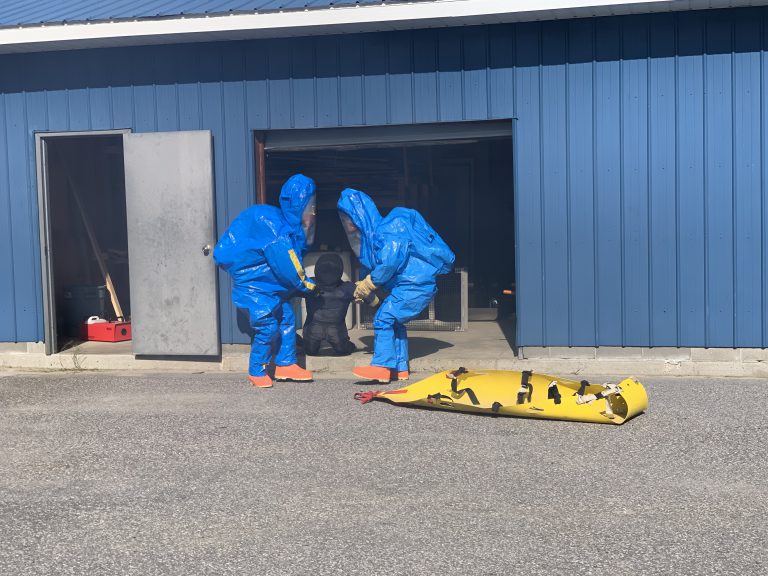 North Bay Fire and Emergency Hazmat training a success
