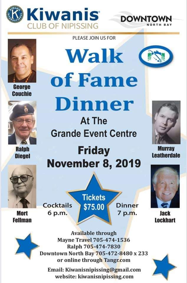 North Bay Walk of Fame announces five new inductees