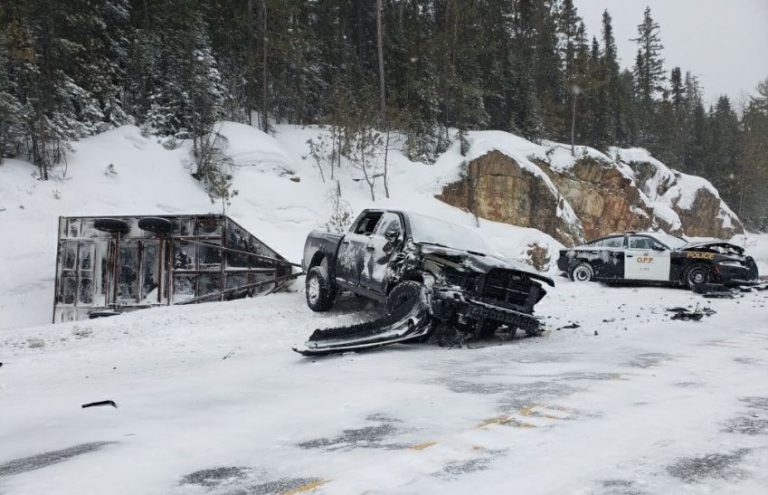 Charge laid by OPP in highway crash that injured officer