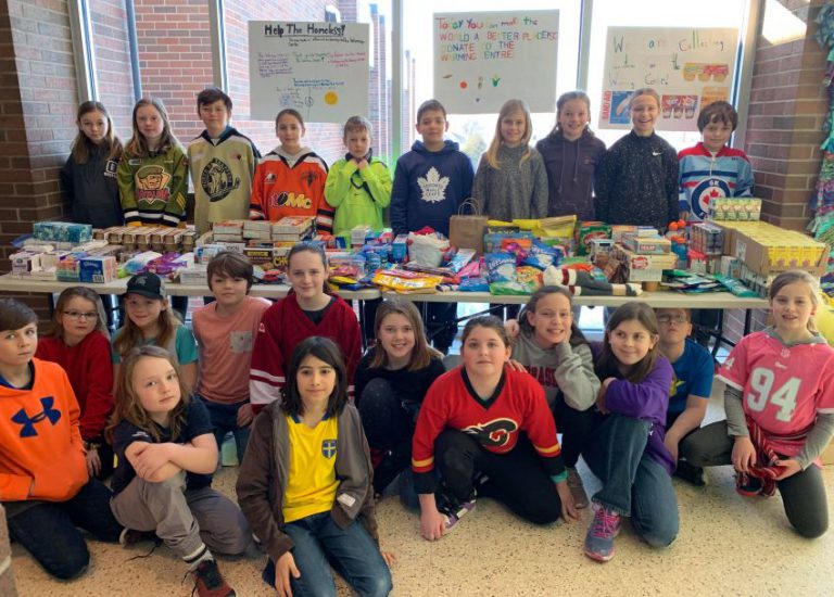 Alliance class project highlights need for donations to charitable organizations