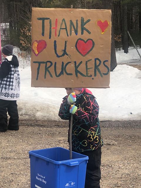 ‘Thank U Truckers’