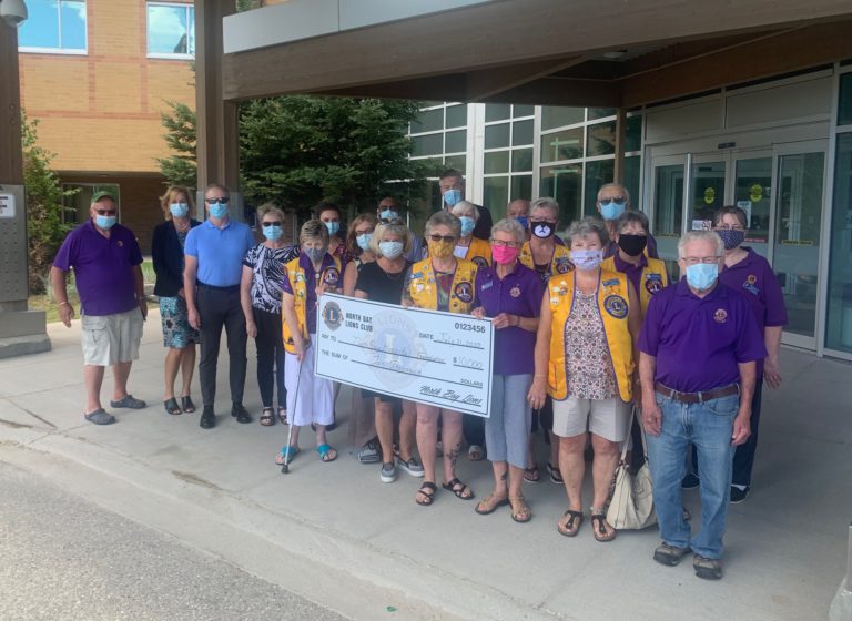 NBRHC Foundation gets boost from North Bay Lions Club