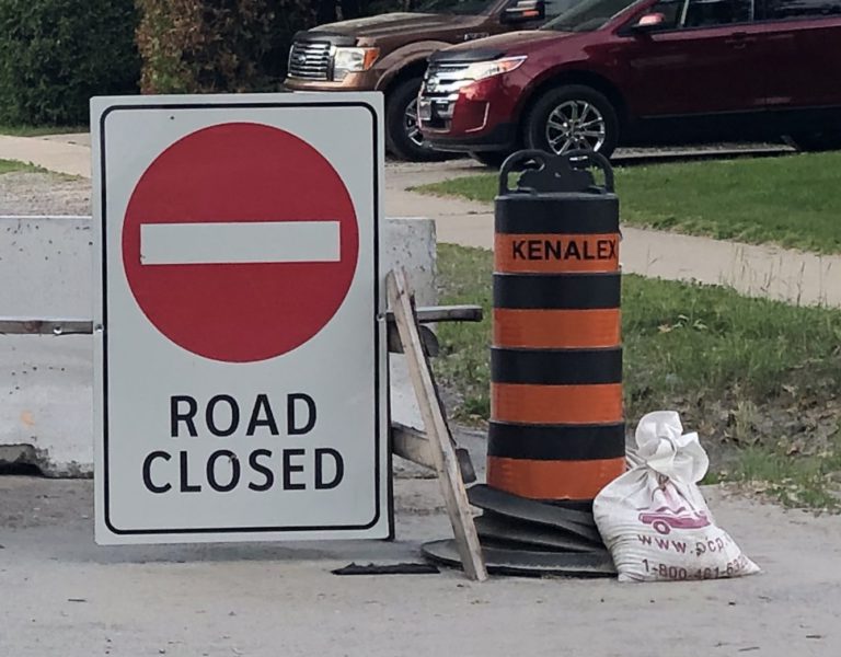 Laurentian Avenue closed Thursday