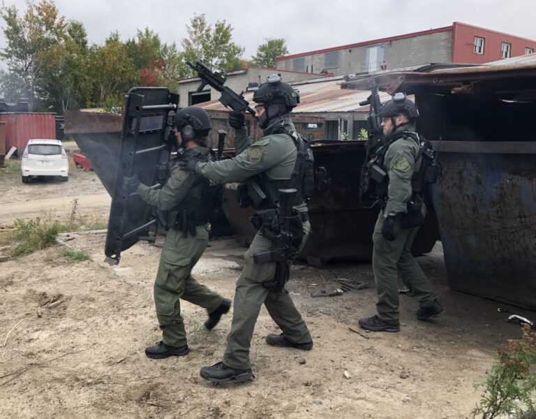 NBPS Emergency Response Unit catches up on training