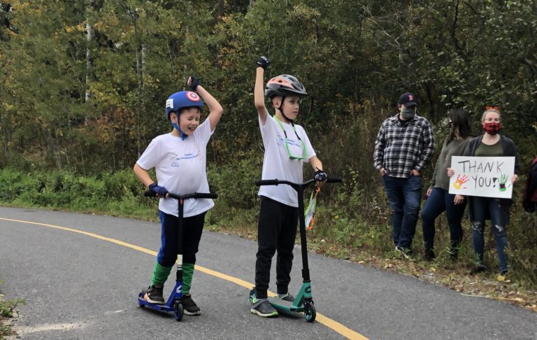 Brothers complete summer-long scooter ride, raise money for Hands