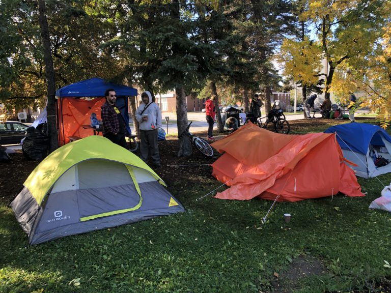 DNSSAB confident in homeless infrastructure despite tent demonstration