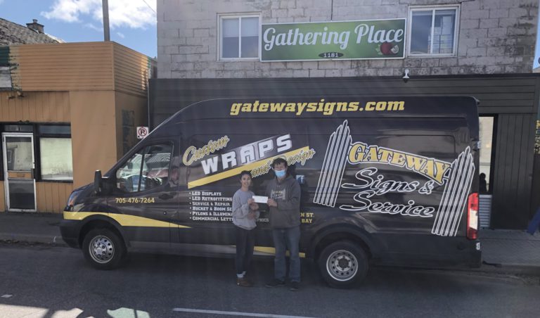 Local business shows love to frontline workers, The Gathering Place
