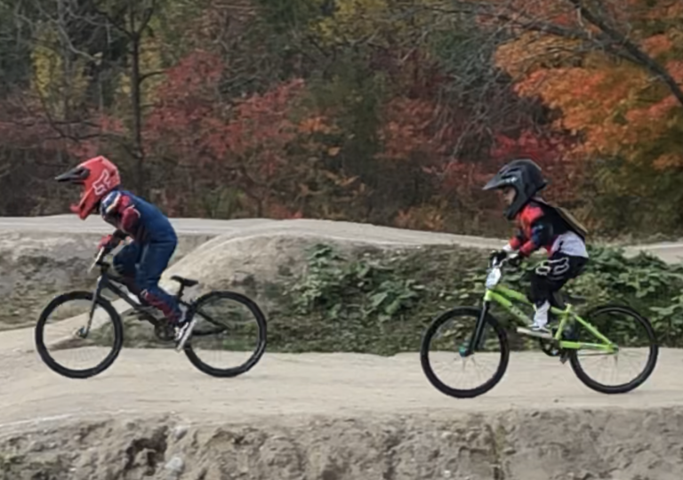 Six-year-old BMXer impresses in first season