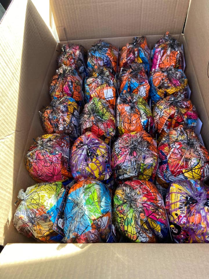 Halloween treat bag fundraiser a big success