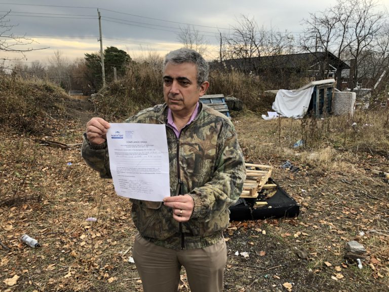 Property owner unhappy with city’s handling of homeless