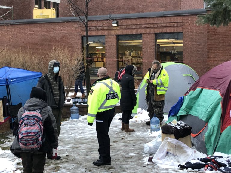 “Tent city” demonstration coming to an end