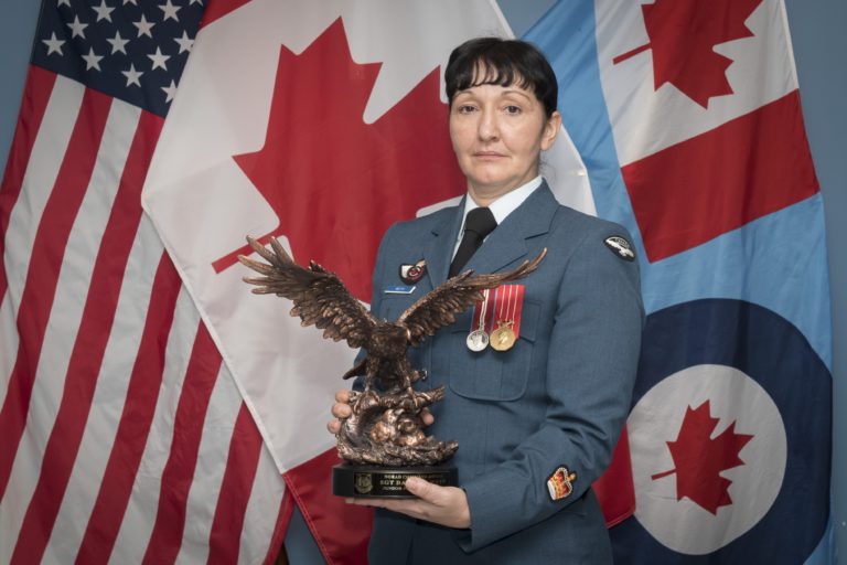 22 Wing member honoured by NORAD