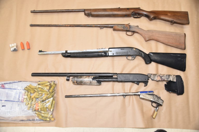 28 charges laid after police seize weapons, $116 000 of drugs