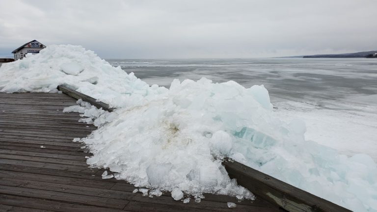 Ice breakup “more severe” than previous years