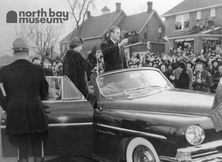 Looking back at Prince Philip’s first North Bay visit