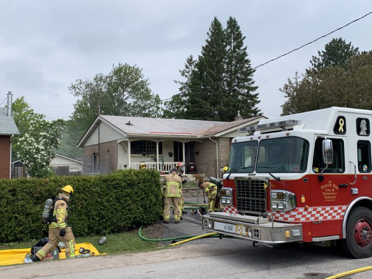 Norman Avenue home heavily damaged by fire