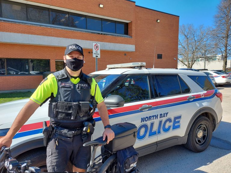 Bike patrols running again in North Bay and Callander