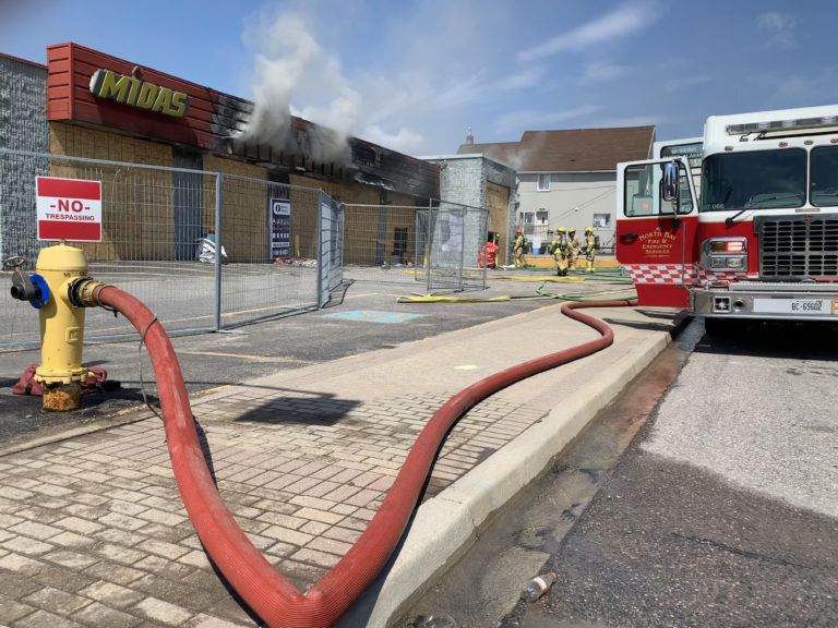 ‘Suspicious’ fire at boarded up Midas building