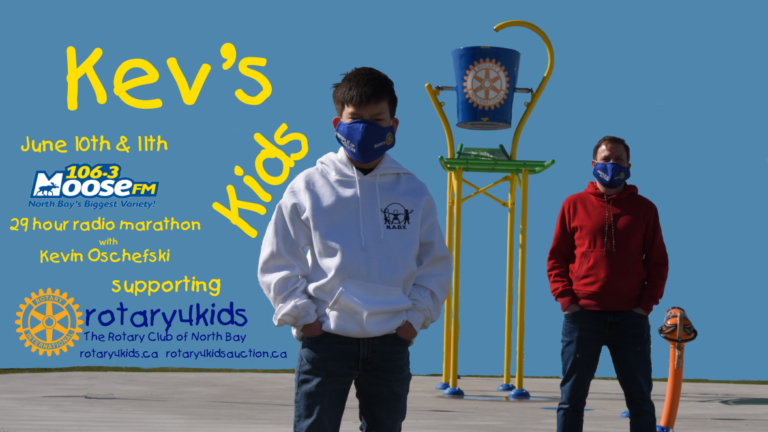 Rotary4Kids benefiting from Kev’s Kids radio marathon