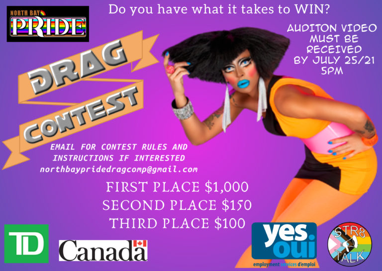 Drag contest a part of North Bay Pride this year