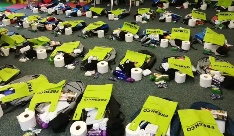A successful Backpacks of Love Campaign