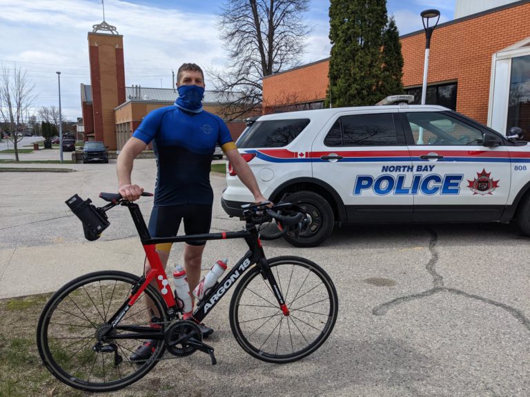NBPS officer riding to raise funds to fight kids’ cancer