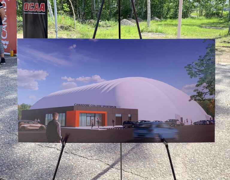 Construction to start soon on Canadore’s domed sports complex