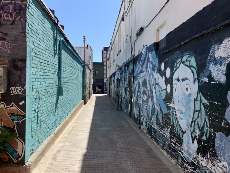 New look coming to both Main Street pedestrian alleyways