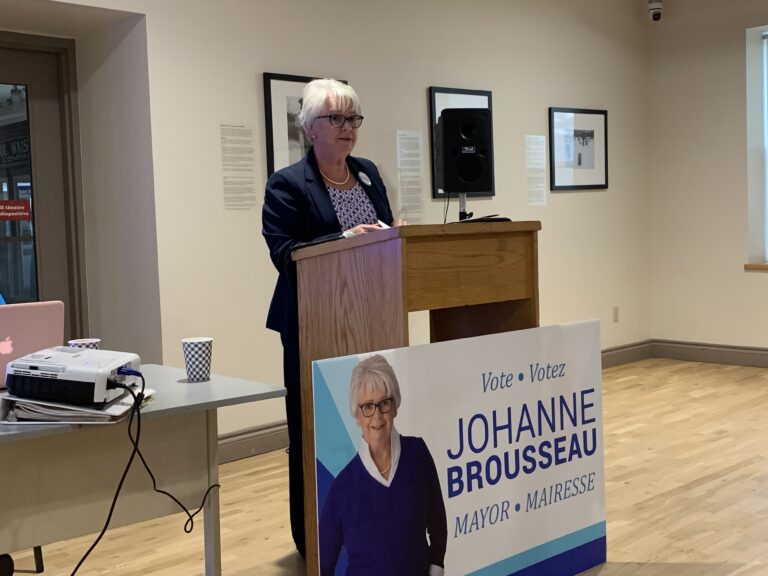 Brousseau launches mayoral campaign