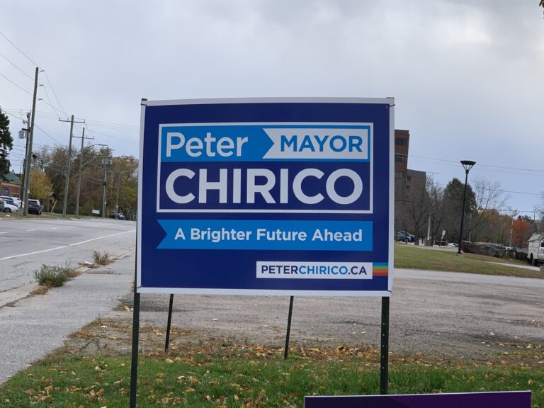 On the campaign trail with mayoral candidate Peter Chirico
