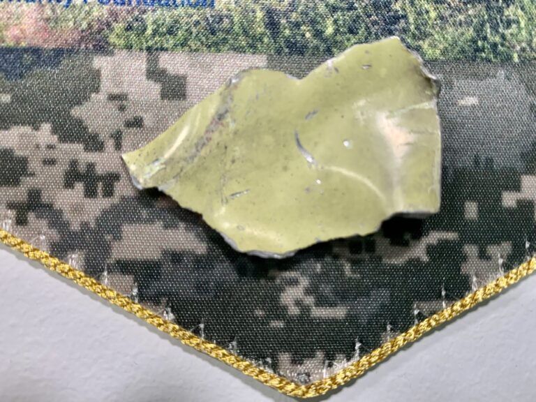 The Vest Project fundraising continues with piece of downed jet