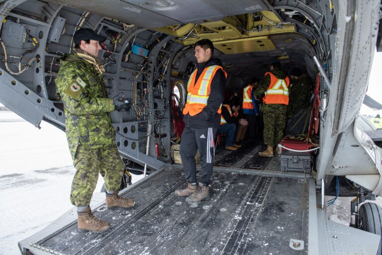 RCAF visits Canadore