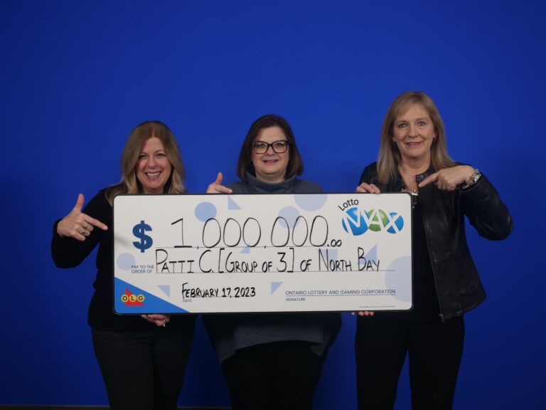 Three local co-workers share million dollar lottery prize