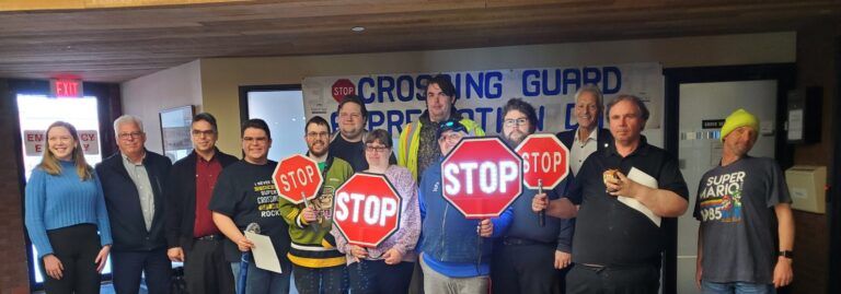 City crossing guards celebrated