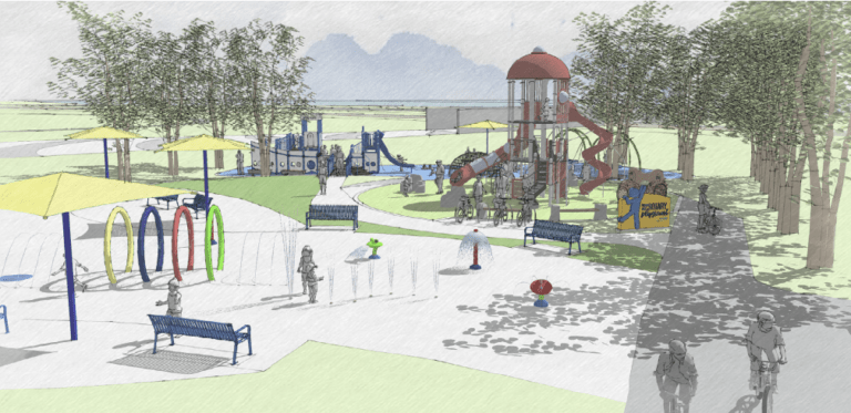 Playground coming to downtown waterfront this spring