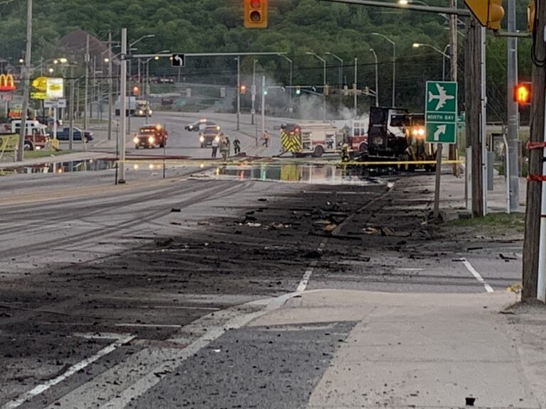 Clean-up continues after early morning vehicle fire