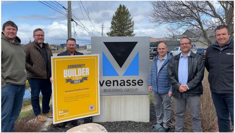 Community Builder Award for Venasse Building Group