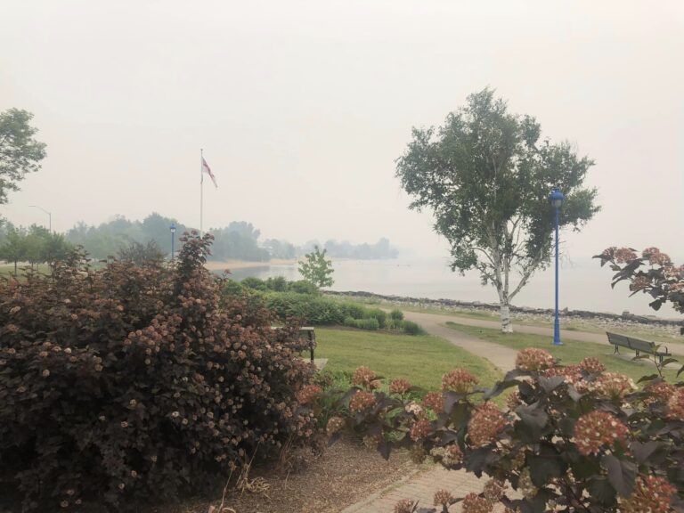 Smoky conditions continue for the area
