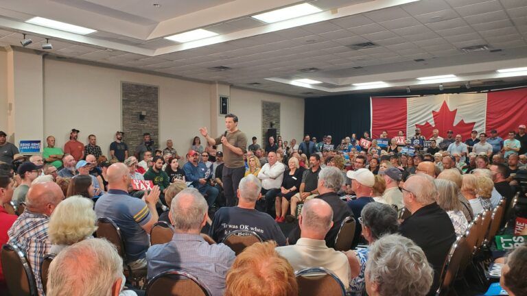 Poilievre’s ‘Axe the Tax’ rally stops in North Bay