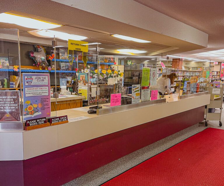 Children’s Department at the library closed until Thursday