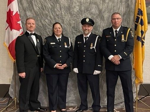 Two local paramedics recognized nationally for exemplary service