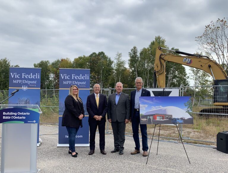 Funding boost for Canadore’s multi-use sportsplex