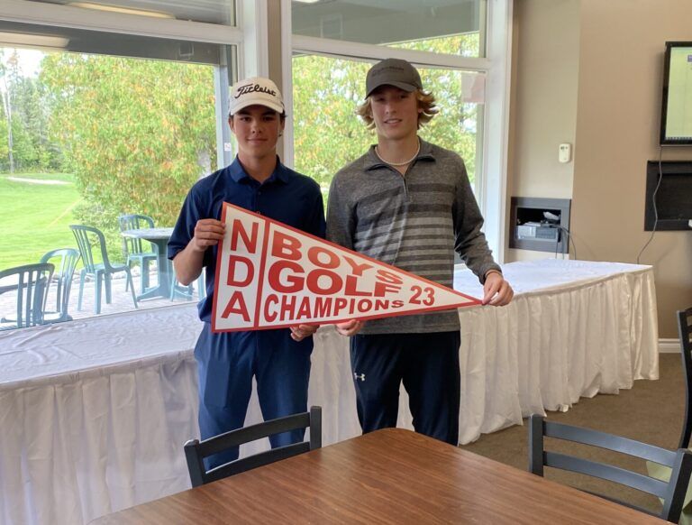 Over 60 local high school golfers hit the links Tuesday